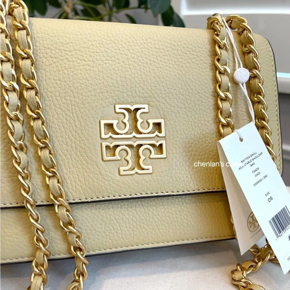 🎄🎁NeW! Tory Burch Britten Small Adjustable Shoulder Bag - Picture 11 of 14